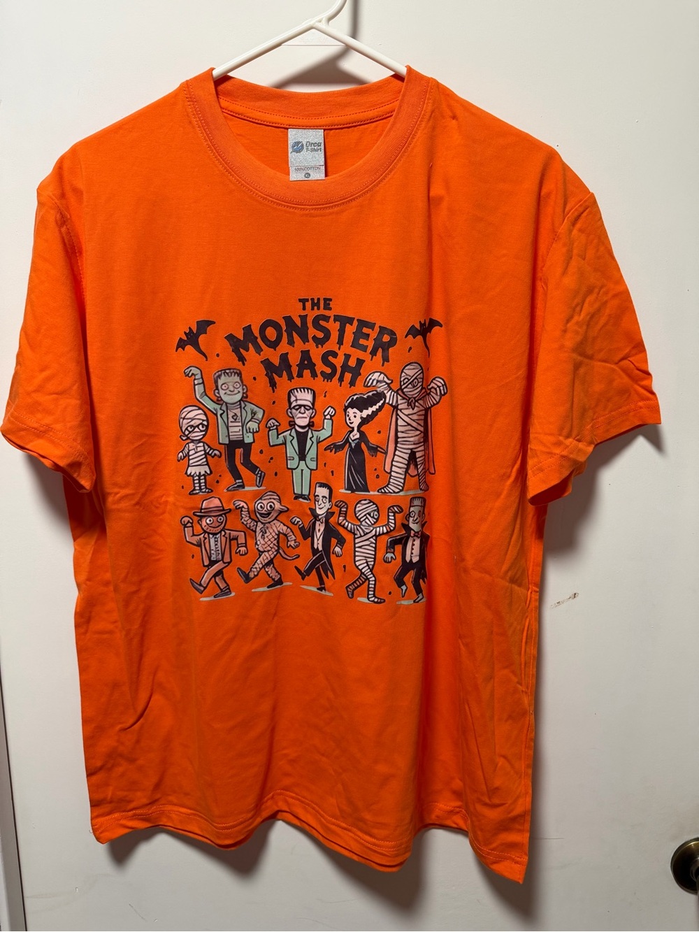 The Monster Mash Orange Graphic Tee
